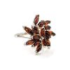 Cherry Amber Ring In Sterling Silver The Dahlia, Ring Size: 12 / 21.5, image 