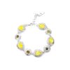 Amber Bracelet In Sterling Silver The Luxor, image 