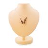 Amber Butterfly Necklace In Sterling Silver The April, image 