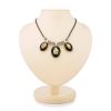 Multicolor Amber Necklace In Sterling Silver The Panther, image 