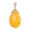 Amber Pendant In Gold The Cascade, image 