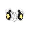 Link Amber Bracelet In Sterling Silver The Panther, image 