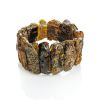 Cognac Amber Bracelet The Volcano, image 