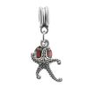 Metal Charm With Cherry Amber The Starfish, image 