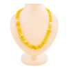Honey Amber Beaded Necklace, image 