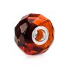 Faceted Amber Ball Charm, image 