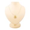 Silver Pendant Necklace With Honey Amber, image 