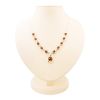 Cognac Amber Necklace In Sterling Silver The Orion, image 