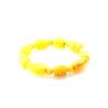 Honey Amber Beaded Designer Bracelet, image 
