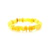 Honey Amber Beaded Stretch Bracelet, image 