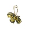 Floral Amber Pendant In Sterling Silver The Dandelion, image 