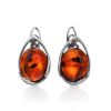 Amber Earrings In Sterling Silver The Selena, image 