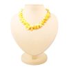 Honey Amber Beaded Necklace, image 