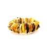 Raw Amber Beaded Stretch Bracelet The Tangerine, image 