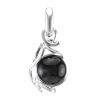 Cherry Amber Pendant In Sterling Silver The Flamenco, image 