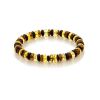Faceted Multicolor Amber Designer Bracelet The Prague, image 