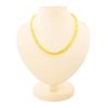 Faceted Lemon Amber Beaded Necklace The Prague, image 