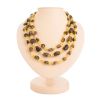 Multicolor Raw Amber Necklace, image 