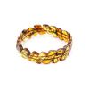 Cognac Amber Stretch Bracelet, image 