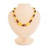 Multicolor Amber Beaded Necklace, image 