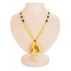 White Amber Pendant Necklace The Rhapsody, image 