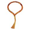 Muslim 33 Cognac Amber Prayer Beads, image 