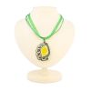 Macrame Necklace With Honey Amber The India, image 