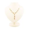 Amber Necklace In Sterling Silver The Verbena, image 