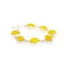 Link Amber Bracelet In Sterling Silver The Athena, image 