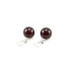 Amber Earrings In Sterling Silver The Jupiter, image 