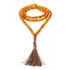 Islamic 99 Cognac Amber Prayer Beads, image 