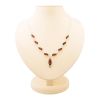 Wonderful Silver Necklace With Cognac Amber The Taurus, image 
