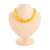 Bold Butterscotch Amber Beaded Necklace, image 