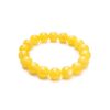 Honey Amber Ball Beaded Bracelet, image 
