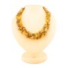 Raw Amber Beaded Necklace, image 