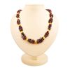 Multicolor Amber Beaded Necklace, image 