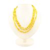 Honey Amber Rope Necklace, image 