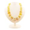 Mindblowing Amber Ball Beaded Necklace, image 