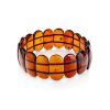 Cognac Amber Stretch Bracelet, image 
