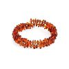 Cognac Amber Wrap Bracelet, image 