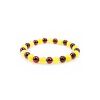 Two Toned Amber Beaded Bracelet, image 