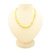 Honey Amber Beaded Necklace, image 