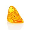 Luminous Amber Stone With Spider Inclusion, image 