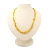 Cognac Amber Beaded Necklace, image 