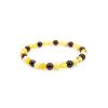 Multicolor Amber Beaded Bracelet, image 