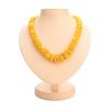 Honey Amber Beaded Necklace, image 