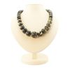 Dark Amber Ball Beaded Necklace The Meteor, image 