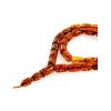33 Cognac Amber Islamic Rosary, image 