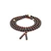 108 Cherry Amber Mala Beads With Dangle, image 