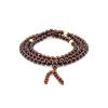 108 Cherry Amber Buddhist Prayer Beads With Dangle, image 